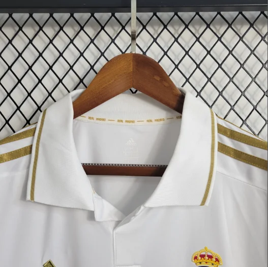 Retro 2011/2012 Real Madrid Home Long Sleeve Football Shirt Thai Quality