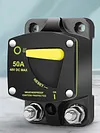 48V Car Circuit Breaker with Manual Reset Switch 50A/100A Marine Circuit Breaker