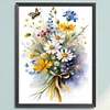 Daisy-11CT Stamped Cross Stitch 30*40cm/11.81*15.75in