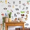 30 PCS DIY Diamond Painting Sticker Gem Sticker Crafts Kits (Frog Parrot Monkey)