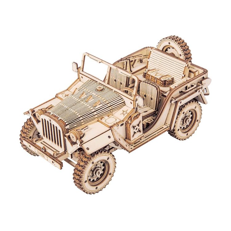 ROKR Puzzle 3D Bois | Jeep Militaire 1940 MC701