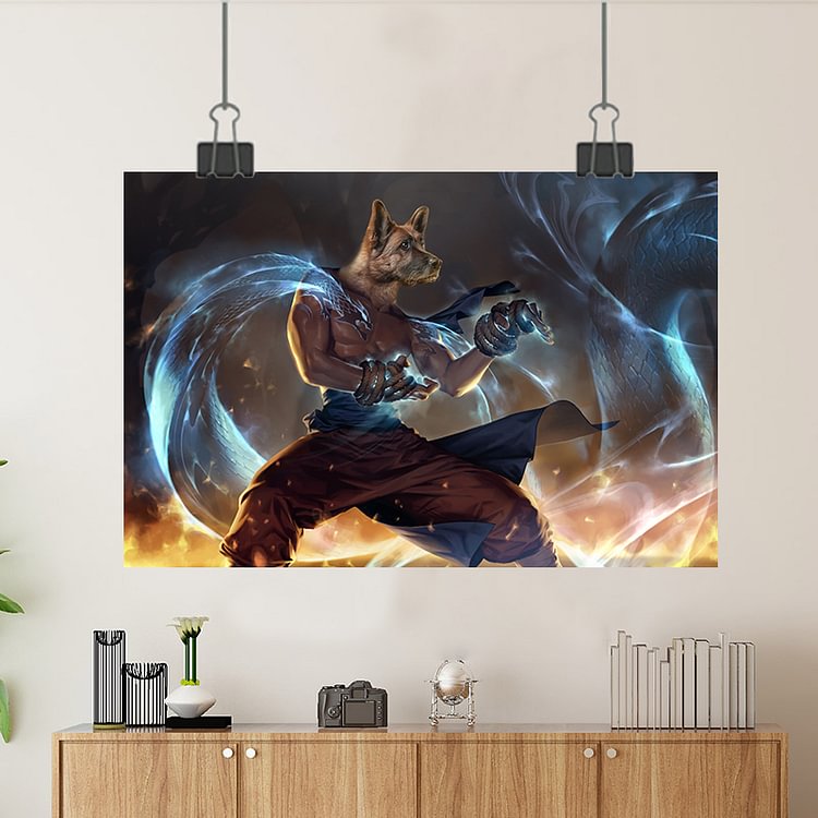 Scales of the Dragon Legends of Runeterra Custom Poster/Canvas/Scroll Painting/Magnetic Painting