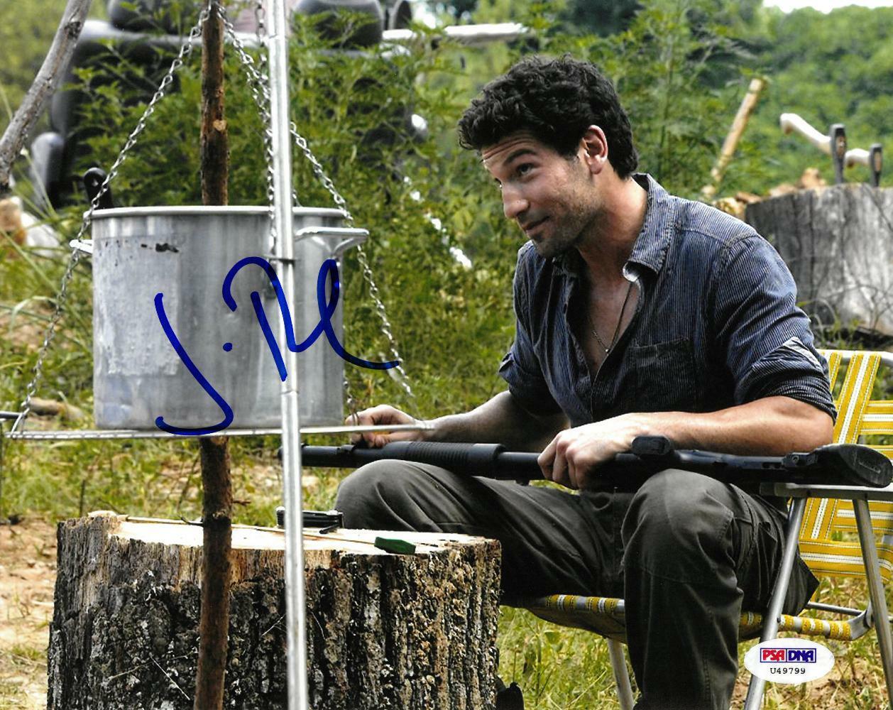 Jon Bernthal Signed Walking Dead Authentic Autographed 8x10 Photo Poster painting PSA/DNA#U49799