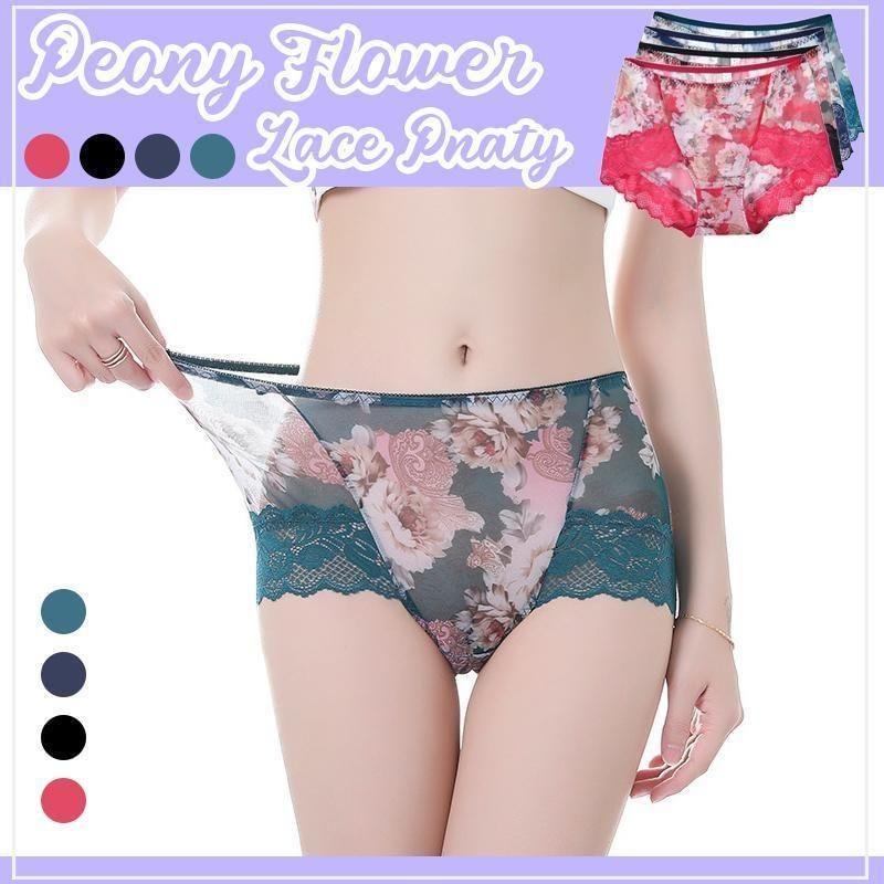 Hot Sales2021 New Peony Flower Lace Pnaty