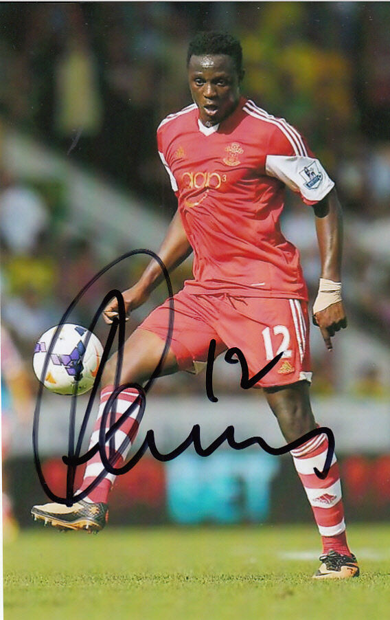 SOUTHAMPTON HAND SIGNED VICTOR WANYAMA 6X4 Photo Poster painting 2.