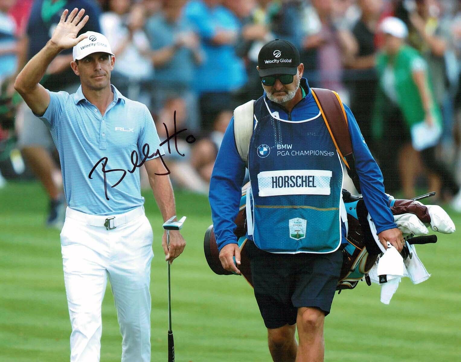 Billy HORSCHEL Signed 14x11 Photo Poster painting BMW Wentworth 2021 Golf Winner AFTAL COA RARE