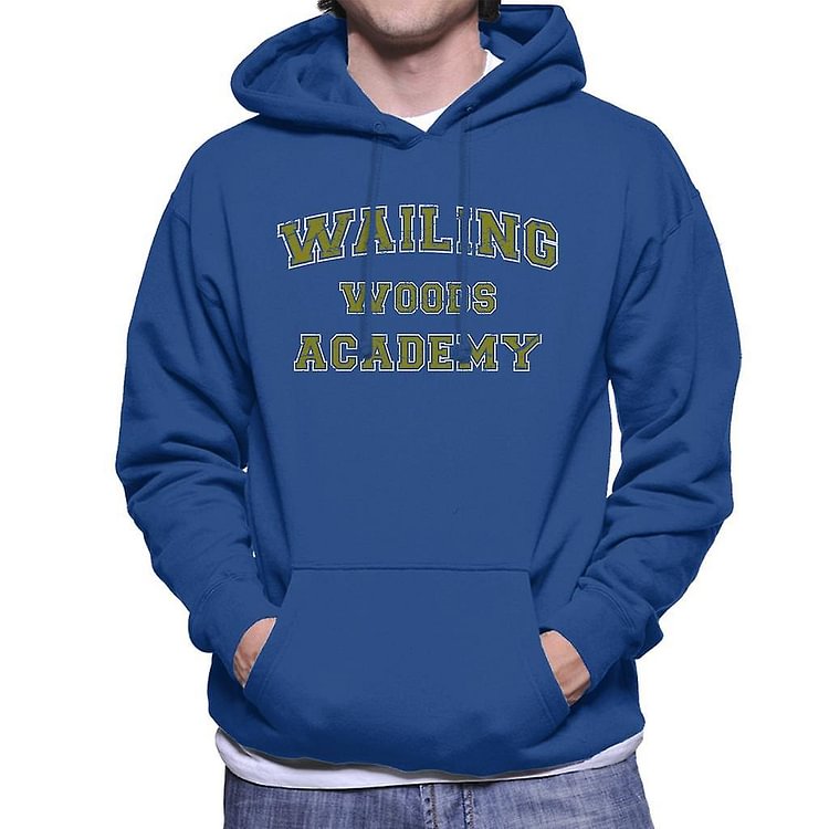 Fortnite Wailing Woods Academy Varsity Text Men's Hooded Sweatshirt