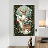 (50*70cm)Christmas Elk - Full Round Drill Diamond Painting