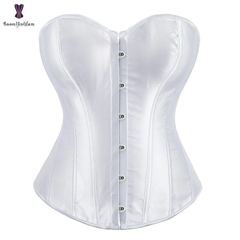Cheap Price Plus Size Satin Dance Overbust Corselet Body Shaperwear Women Sexy Corsets And Bustiers #818
