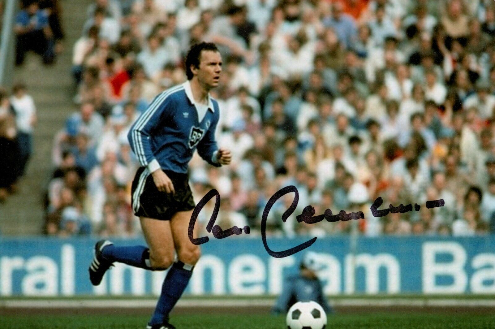 Franz Beckenbauer Signed 6x4 Photo Poster painting Germany Bayern Munich Genuine Autograph + COA