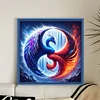 Tai Chi-Ice Fire Phoenix-11CT Stamped Cross Stitch 45*45cm/17.72*17.72in