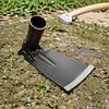 Small Hoe for Digging Soil Forging Weeding Hoe Household Outdoor Farming Tool