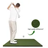 [US Local Warehouse] 5x5ft Thickening Golf Mat 35mm Artificial Hitting Training Mat Gifts for Men Dad