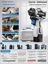 Functional wall drilling and hole drilling pistol drill with lithium battery rechargeable new type of electric screwdriver