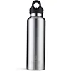 Threadless Vacuum Insulated Water Bottle with Twist-Free Lid 