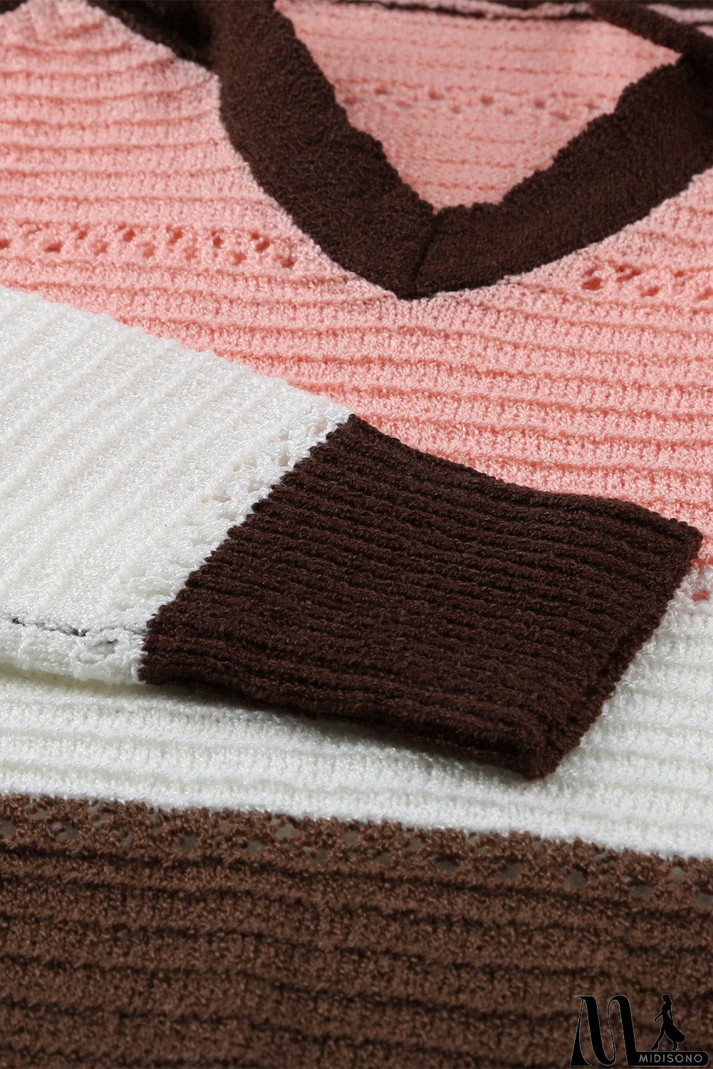 MidiSono - Classic Beach Bonfire Knitted Hoodie