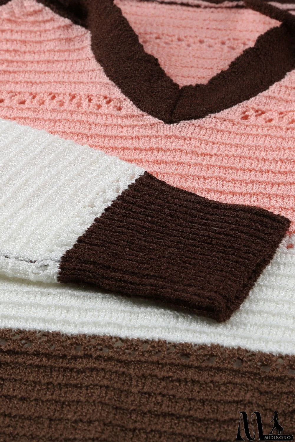 MidiSono - Classic Beach Bonfire Knitted Hoodie