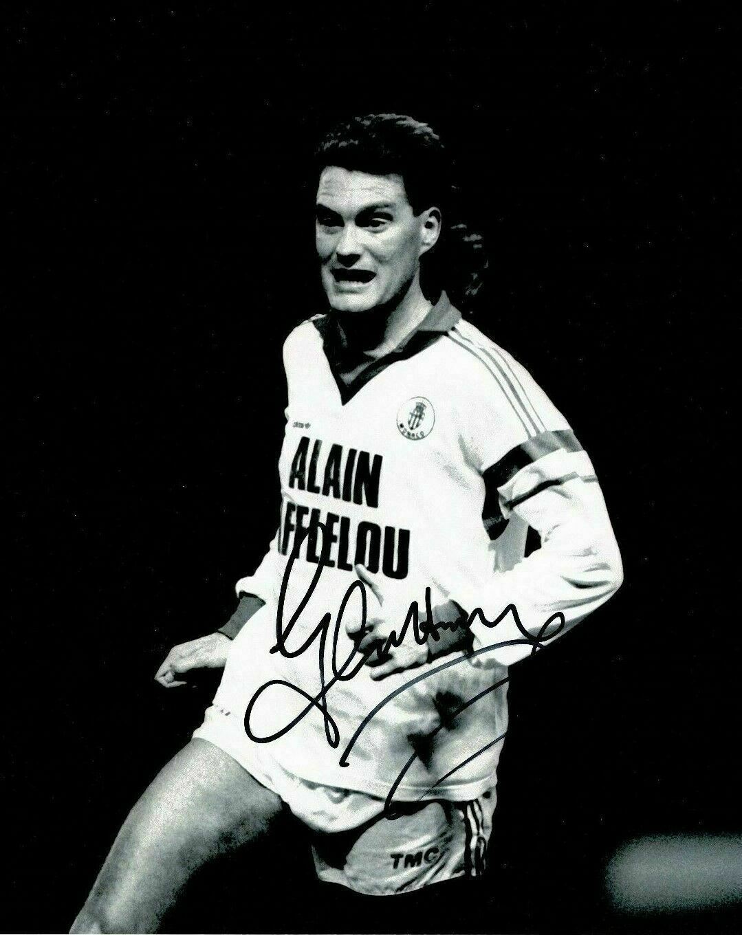 GLENN HODDLE SIGNED 10X8 Photo Poster painting GENUINE AUTOGRAPH AS Monaco FC AFTAL COA (1144)