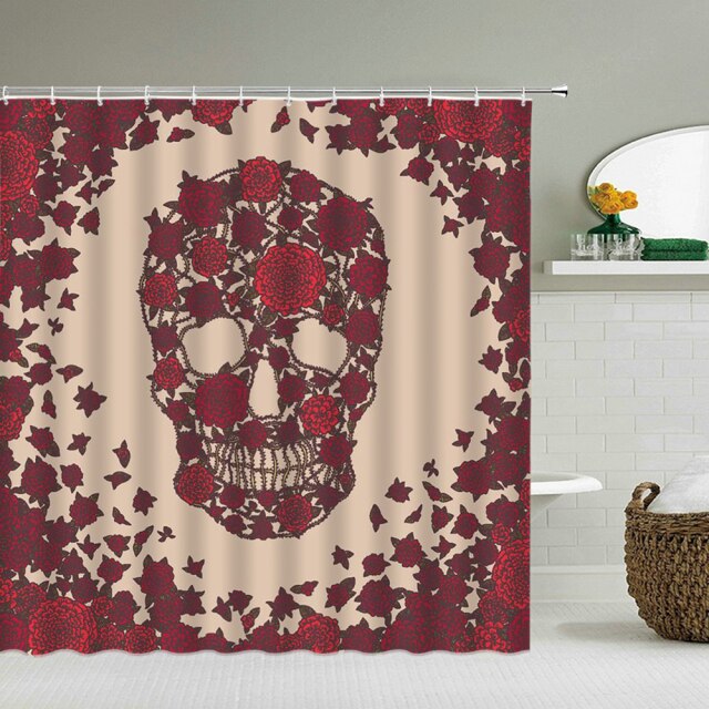 

Shower Curtain – Sugar Head Skull-180*180cm, 501 Original