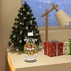 DIY Christmas Gnome Wooden Special Shaped Diamond Painting Candle Holder