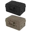 12.4x8cm  Storage Box Shock Absorption Tool Box for Outdoor Tool Storage