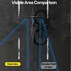 for 15-22mm Handlebars ABS Rearview Mirror EBike & Commuter for Road Safety