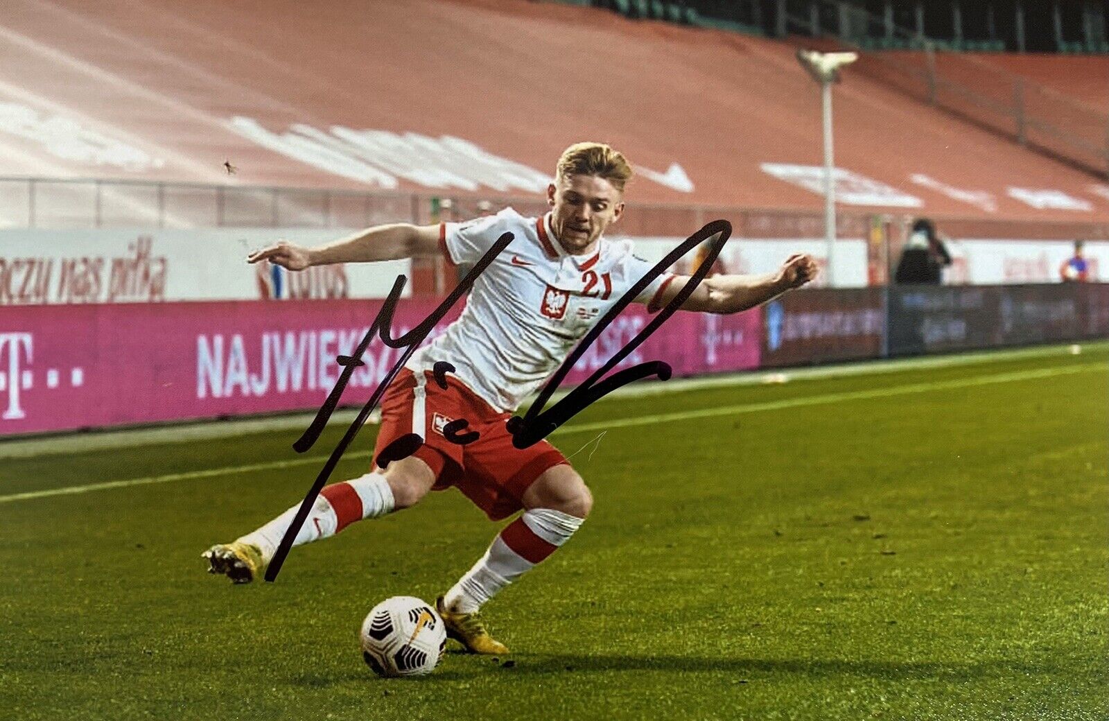 Kamil Jozwiak Genuine Hand Signed Poland 6X4 Photo Poster painting 2