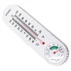 Wall Thermometer Indoor Outdoor Mount Garden Greenhouse Home Humidity Meter