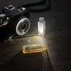 Hand-cranked self-generating lamp, mini toy, decompression EDC hand-crank lamp pendant, portable dormitory lighting, outdoor survival lamp