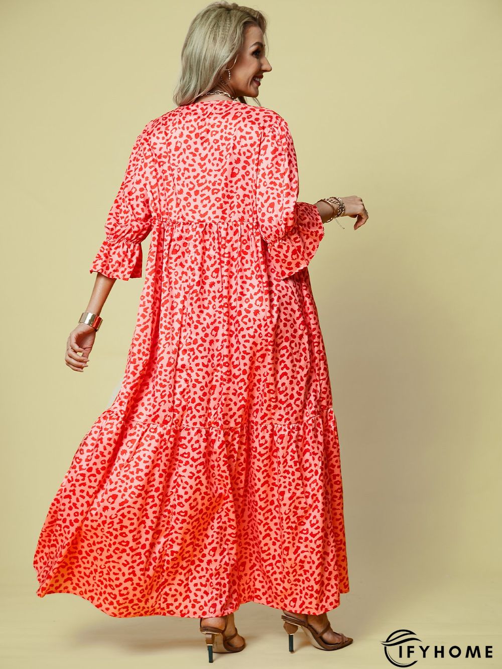 Boho Half Sleeve Weaving Dress | IFYHOME