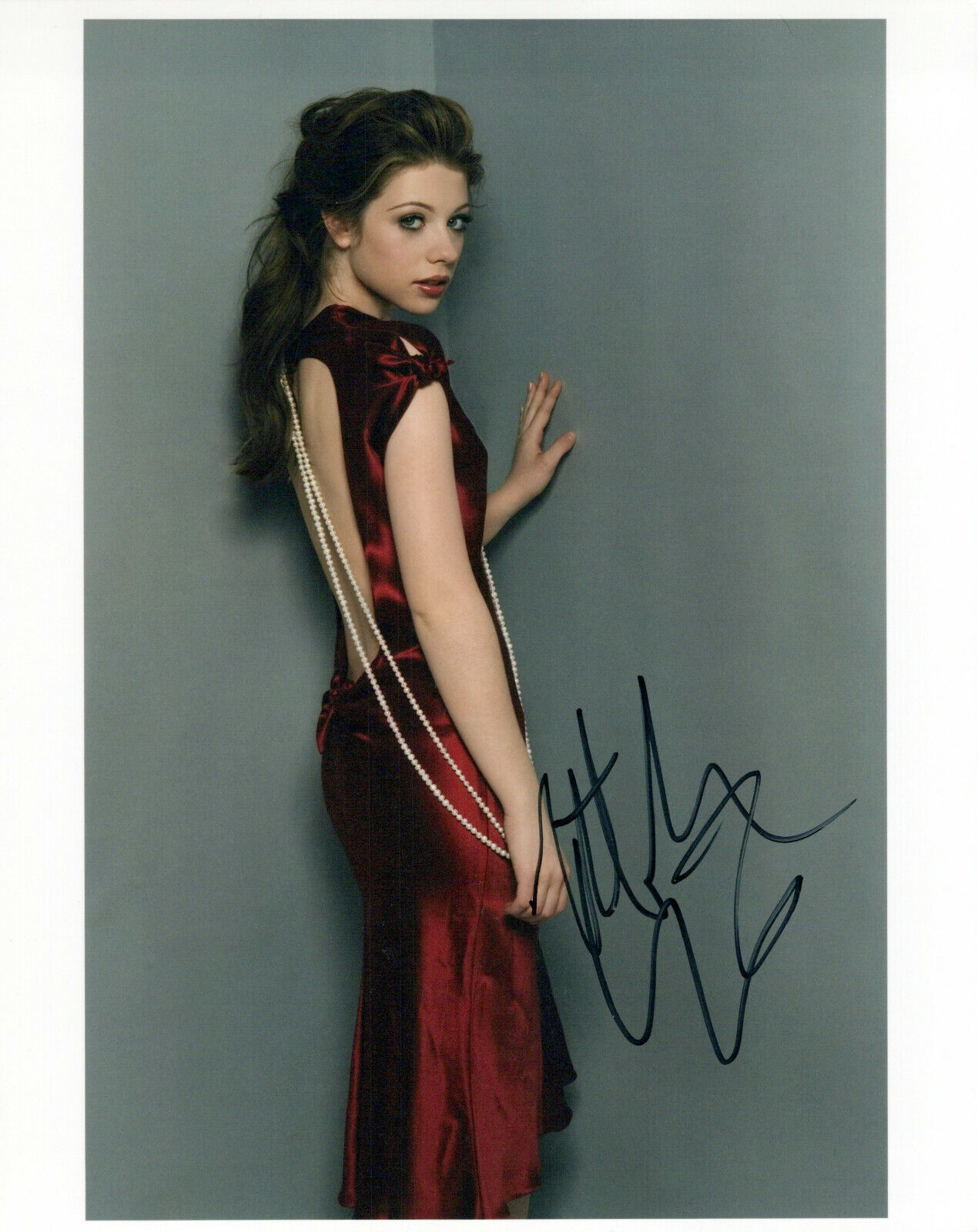 Michelle Trachtenberg glamour shot autographed Photo Poster painting signed 8x10 #2