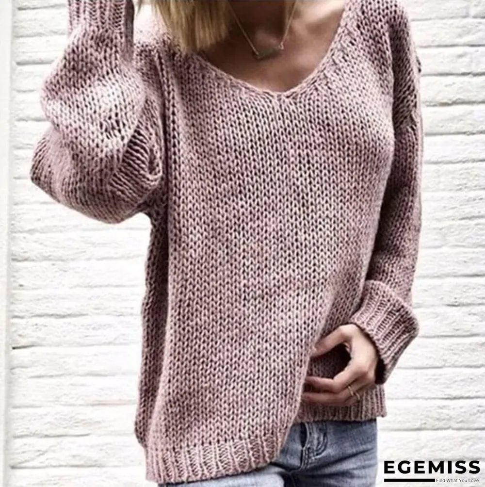 Autumn Winter Women's Knitted Top | EGEMISS