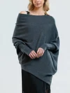 ✨Asymmetric Draped Jumper