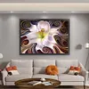 uk.everydayedeals (Limited Stock)Cross Stitch - 11ct Stamped - Fleur abstraite (60*45cm)
