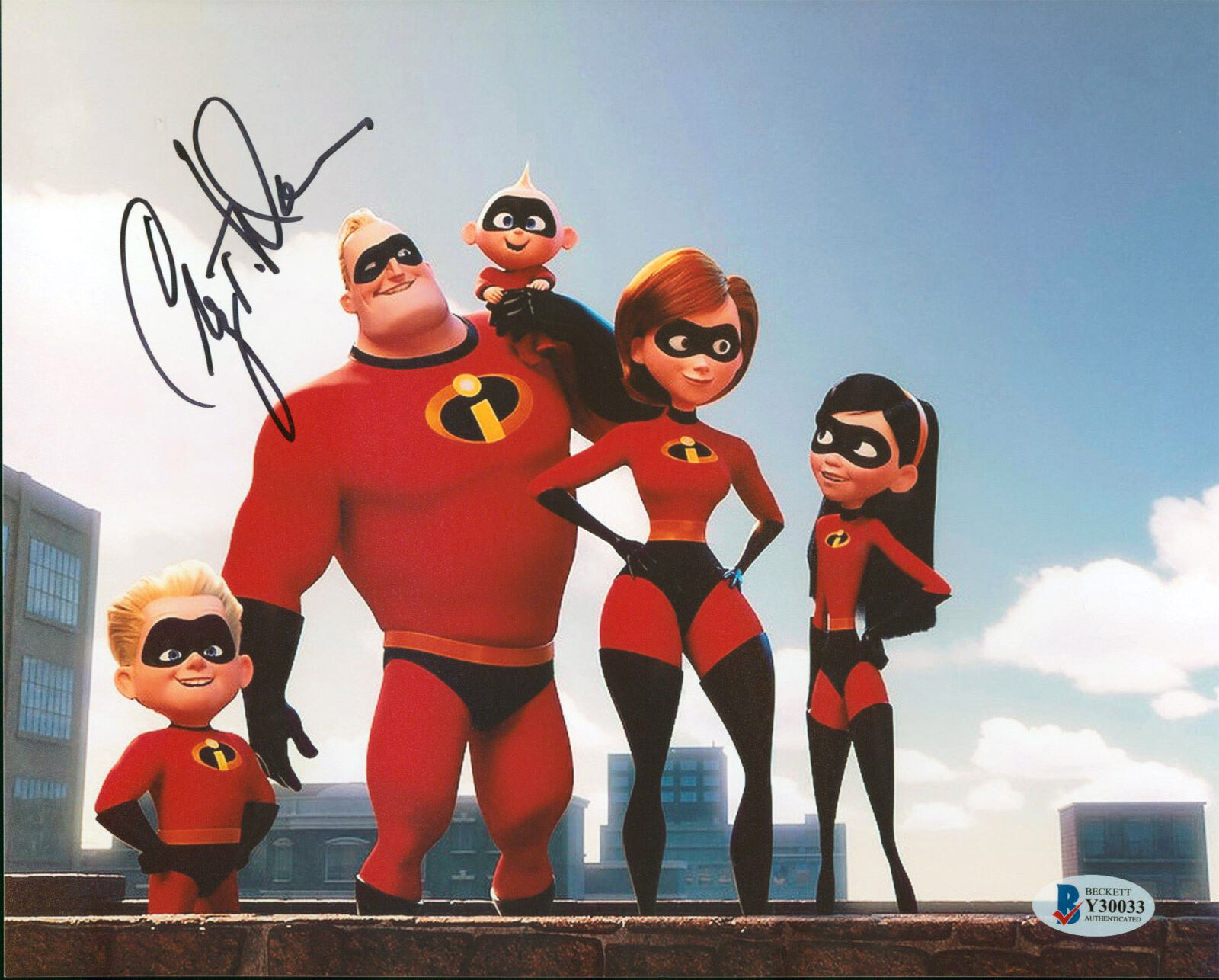 Craig T. Nelson The Incredibles 2 Authentic Signed 8x10 Photo Poster painting BAS #Y30033