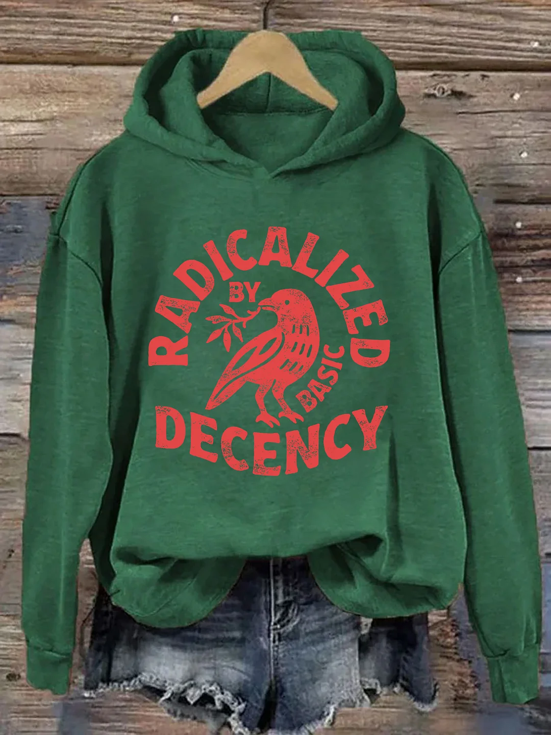 Radicalized By Basic Decency Hoodie
