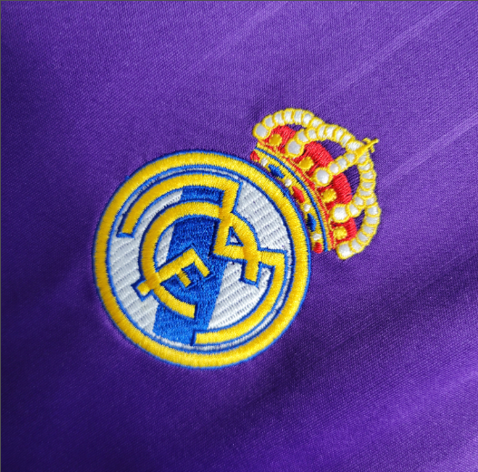 Retro 2006 Real Madrid Purple Football Shirt