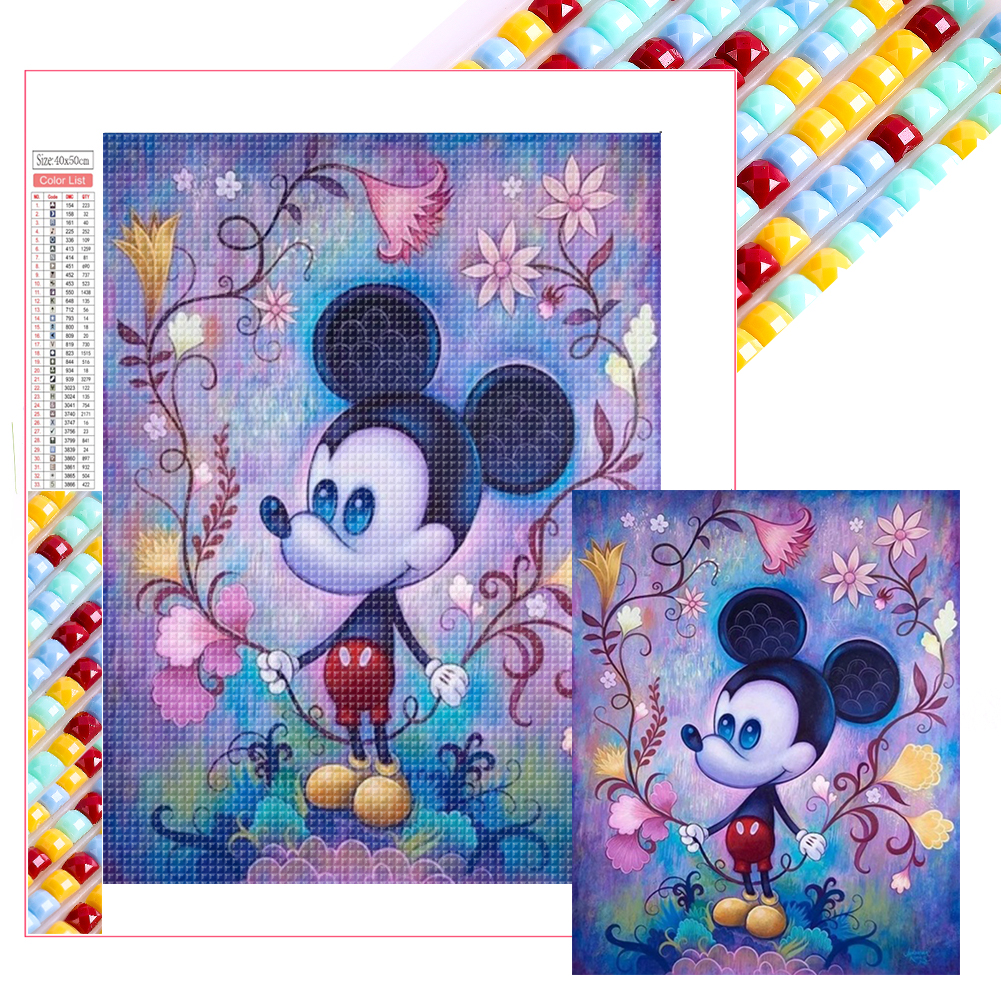 Mickey 40*50cm(picture) full square drill diamond painting