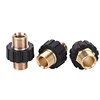 High Pressure Hose Quick Connector Copper M22 15MM 14MM Hose Fitting Coupler