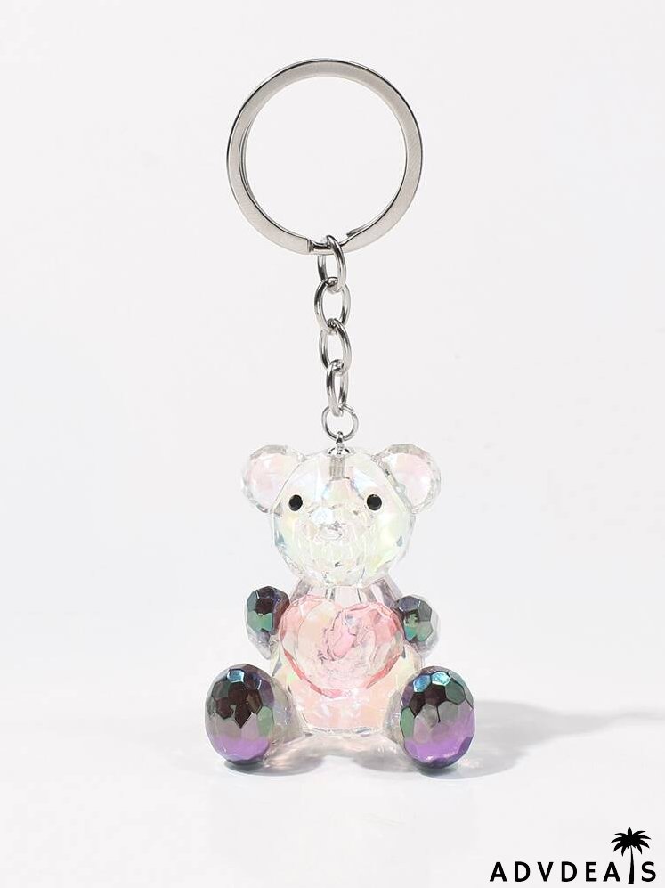 Bear Charm Keychain