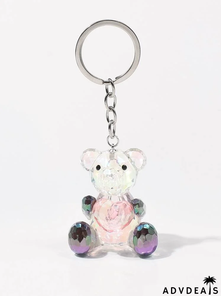 Bear Charm Keychain