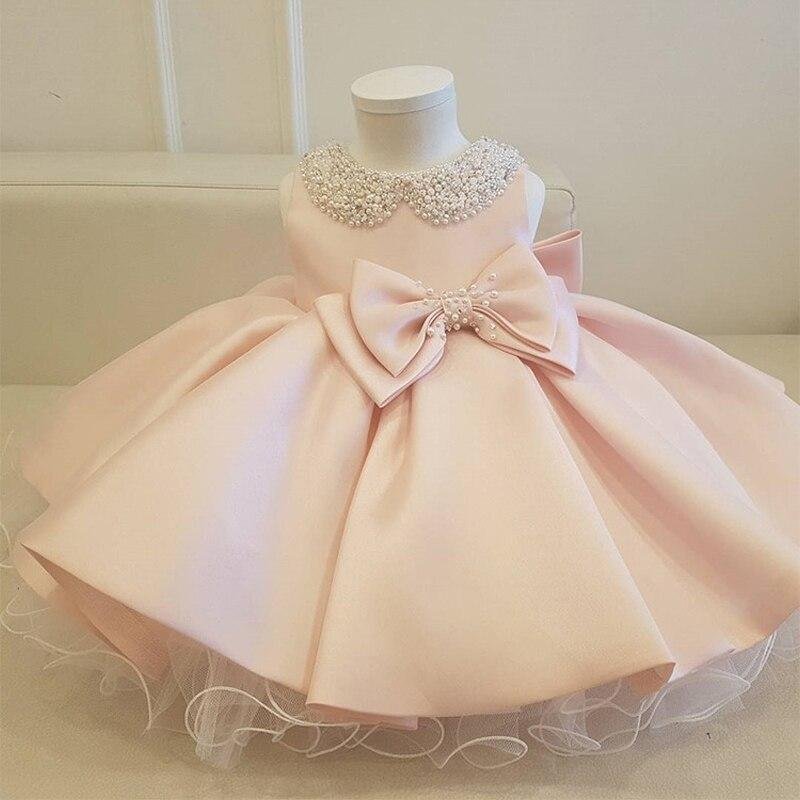 2021 Summer Embroidery Twins Costumes Tutu Dress 1st Birthday Dress For Baby Girl Ceremony Princess Dress Party Opening Dresses