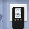 4-in-1 Gas & Carbon Monoxide Detector Plug in with LED Color Display Ultra Sensitive CO Detector with Temperature Humidity Display for Home Kitchen Hotels RV Apartment Travel