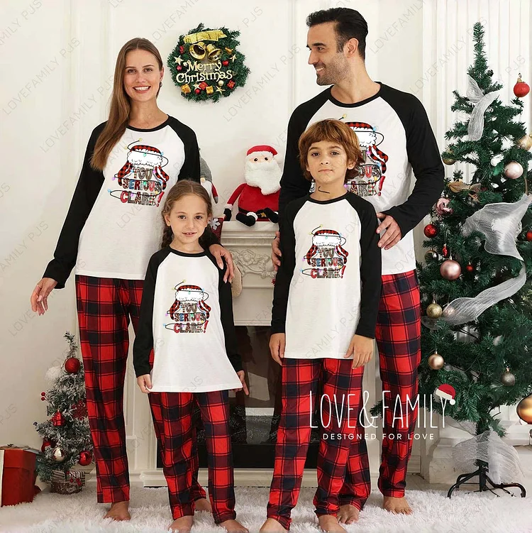 'You Serious Clark?' Christmas Vacation Family Matching Pajamas Set