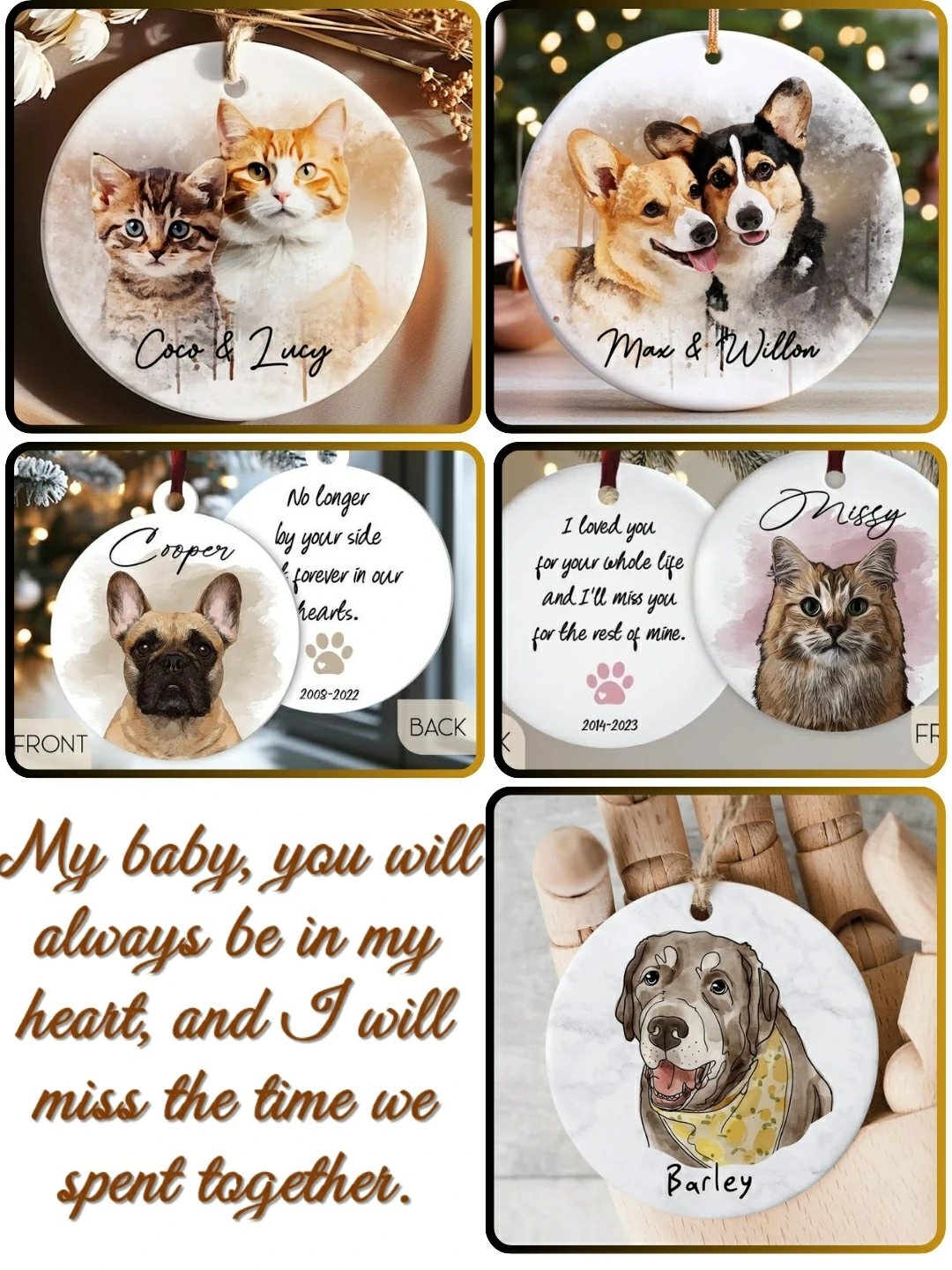 lookipet custom Pet Ceramics ID