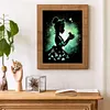 Tiana - Full Round Diamond Painting-(Silhouette style)