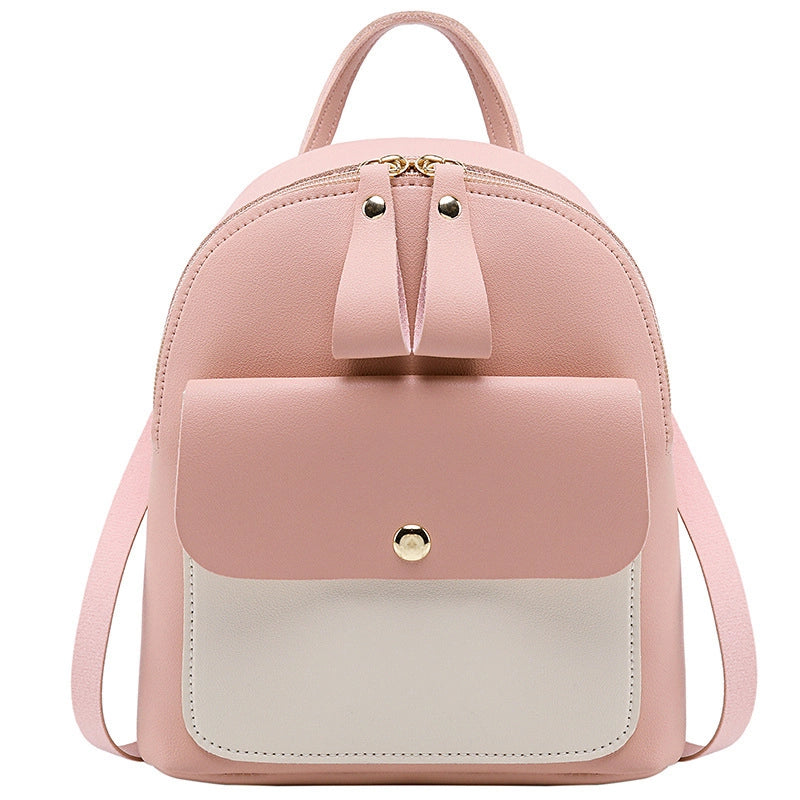 Color Block Travel Daily Women’s Backpack