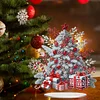 (US Local)Snow Xmas Tree DIY Table Top Diamond Painting Desktop Ornaments Kit