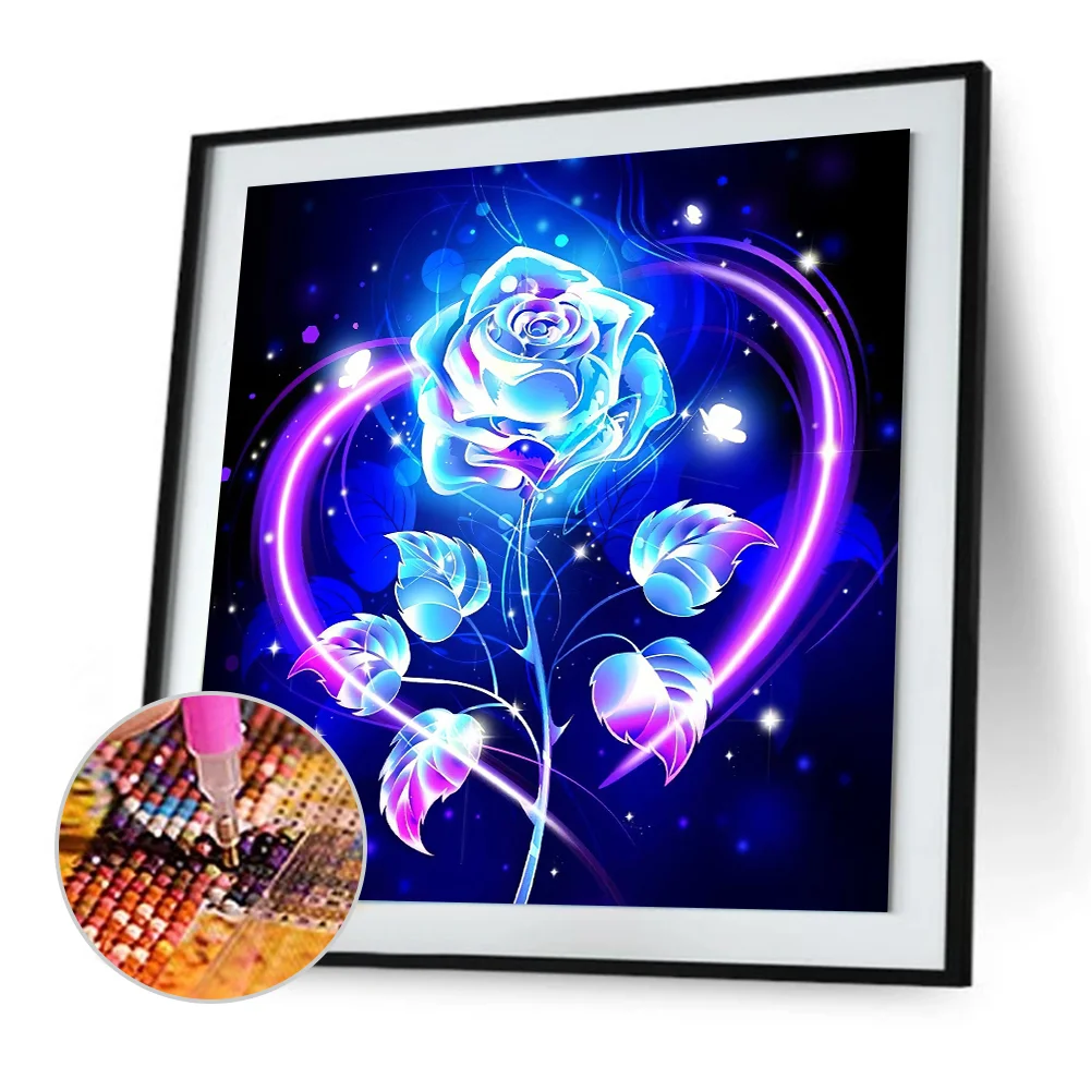Diamond Painting - Full Round Drill - Rose(30*30cm)