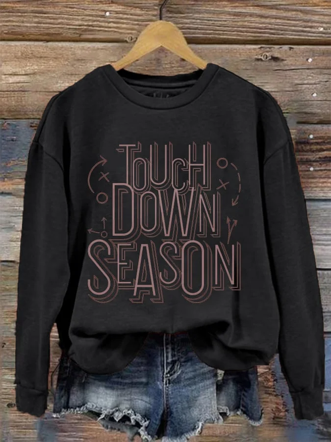 Women's Touchdown Season Football Sweatshirt socialshop